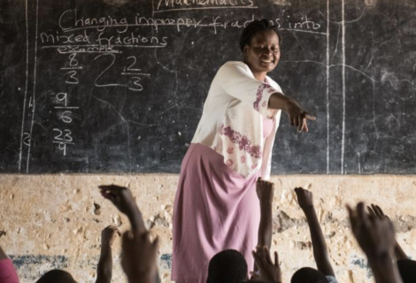 Young Urban Women (YUW) Teleza Banda Primary School Teacher, in Mchinji, Impacted by the cholera outbreak